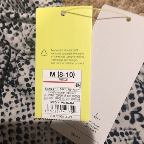 ALL IN MOTION / NWT/ Snake print/ Women's V-Neck Strappy Back Detail - Picture 9 of 9